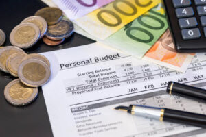 Organisation d'un budget personnel