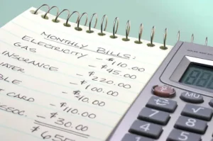 gestion du budget mensuel